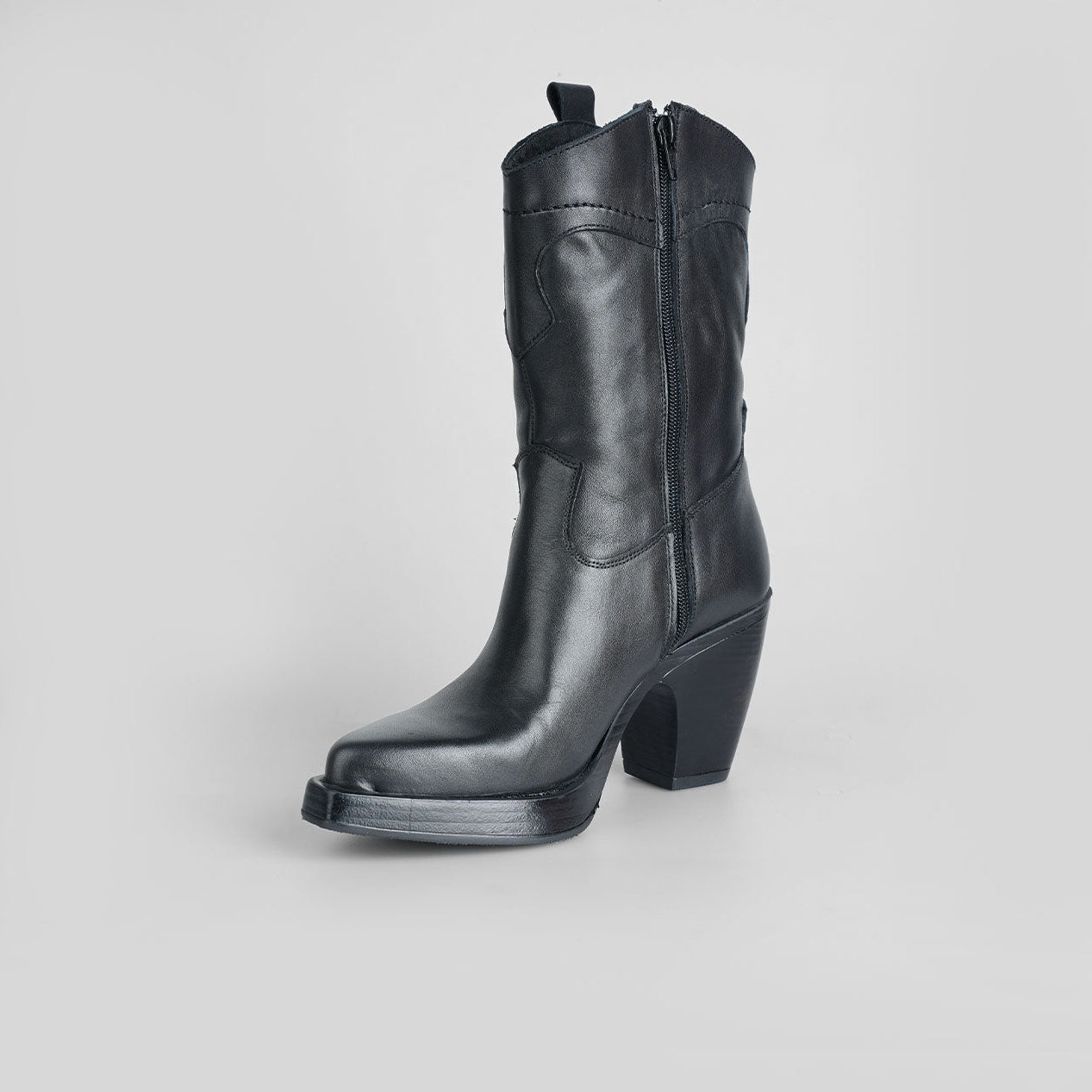 Western Spirit Leather Black – Florida