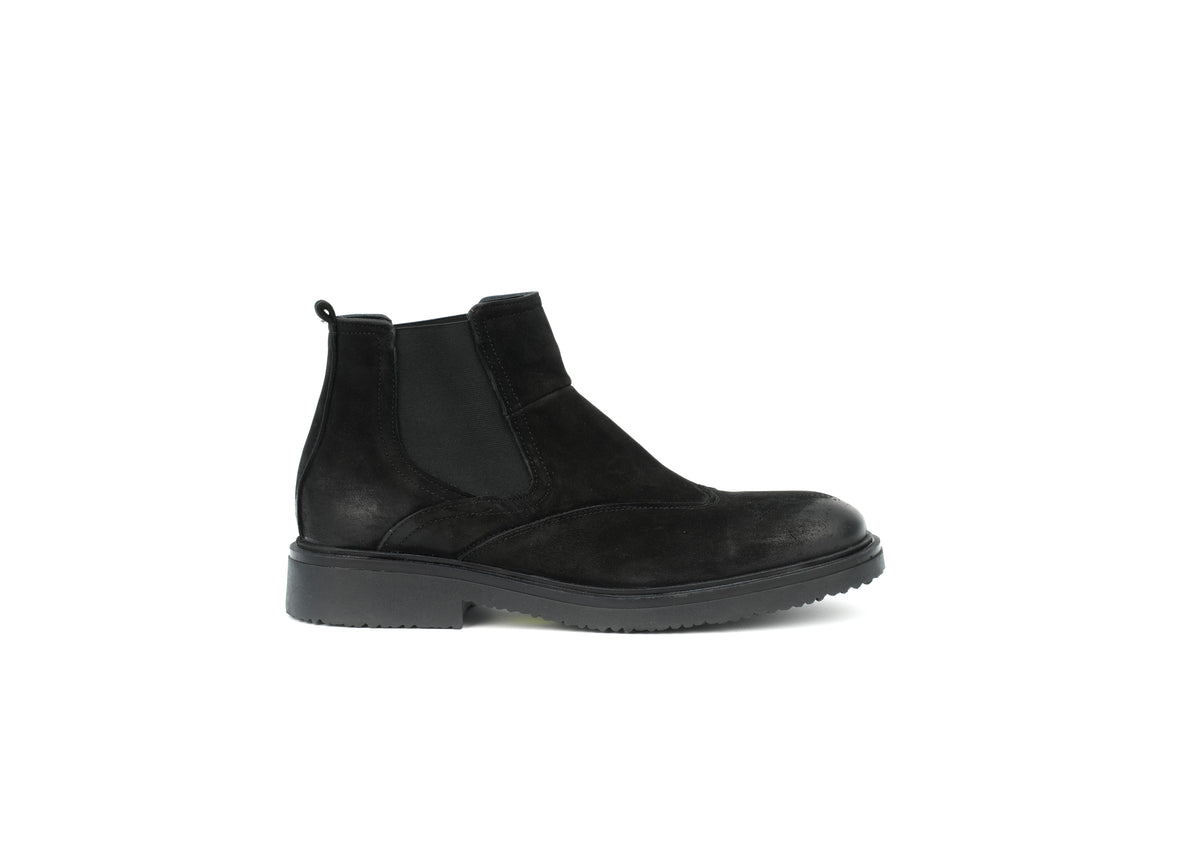 Chelsea Boot Nero Alessandro Luce – Florida Shoes