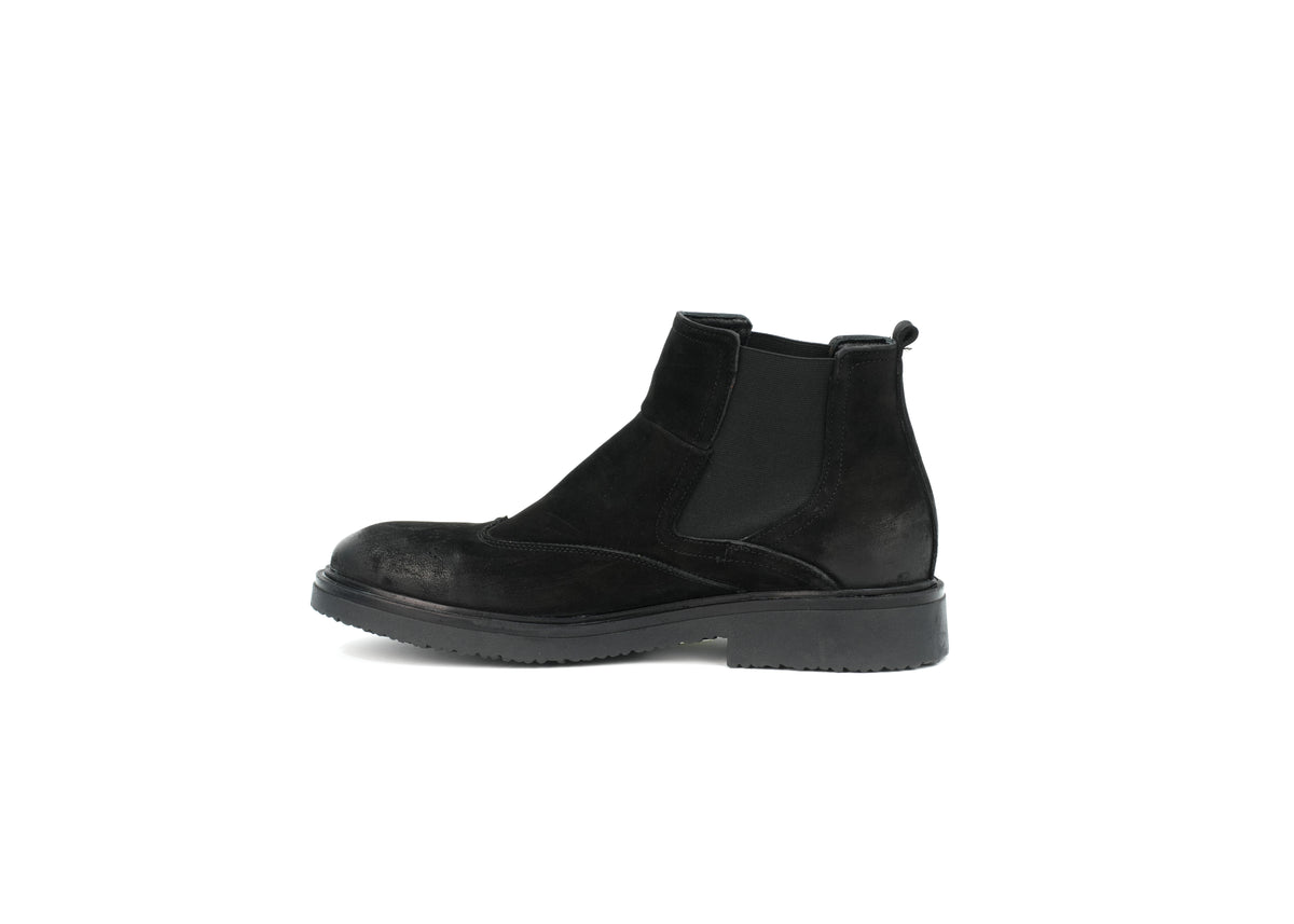 Chelsea Boot Nero Alessandro Luce – Florida Shoes
