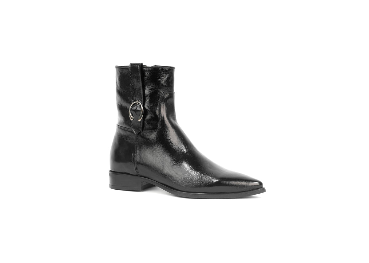 Ankle Boot Nero Alessia – Florida Shoes