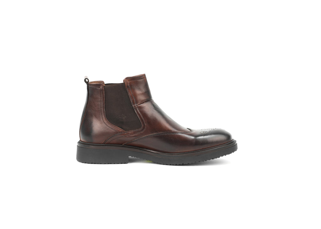 Chelsea Boot Marrone Alessandro Classica – Florida Shoes