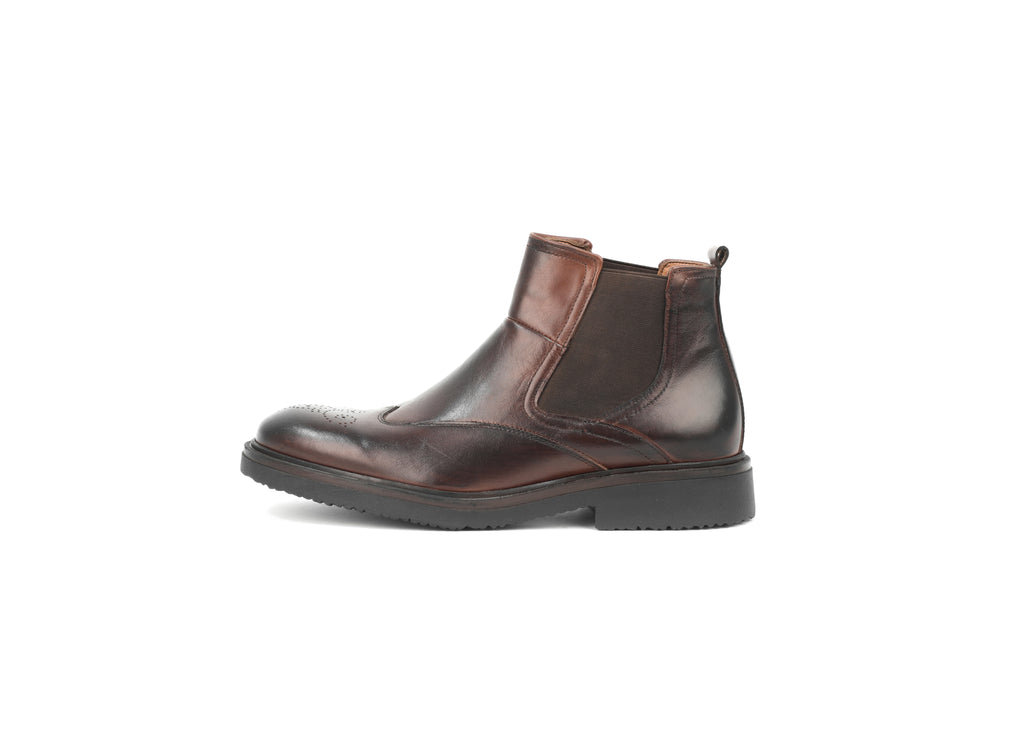 Chelsea Boot Marrone Alessandro Classica – Florida Shoes