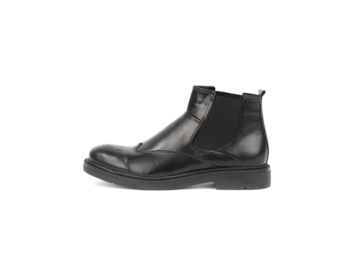 Chelsea Boot Nero Edoardo – Florida Shoes