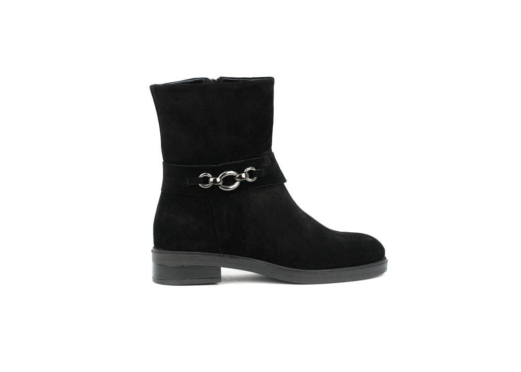 Ankle Boot Nero Vittoria Serena – Florida Shoes