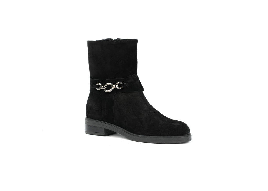 Ankle Boot Nero Vittoria Serena – Florida Shoes
