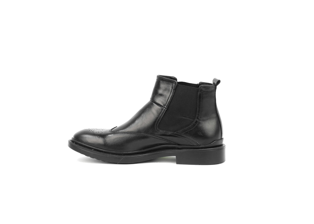 Chelsea Boot Nero Alessandro Classica – Florida Shoes