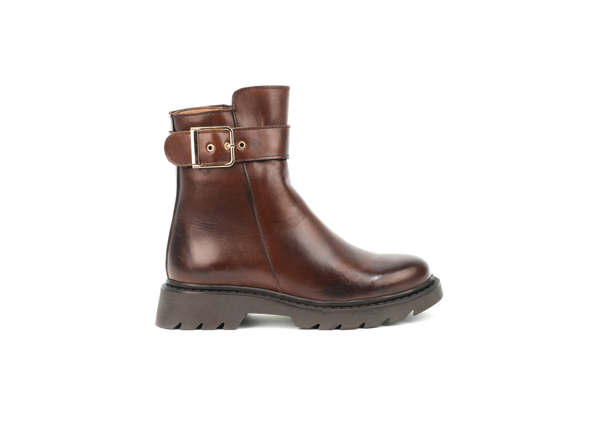 Ankle Boot Marrone Arianna – Florida Shoes