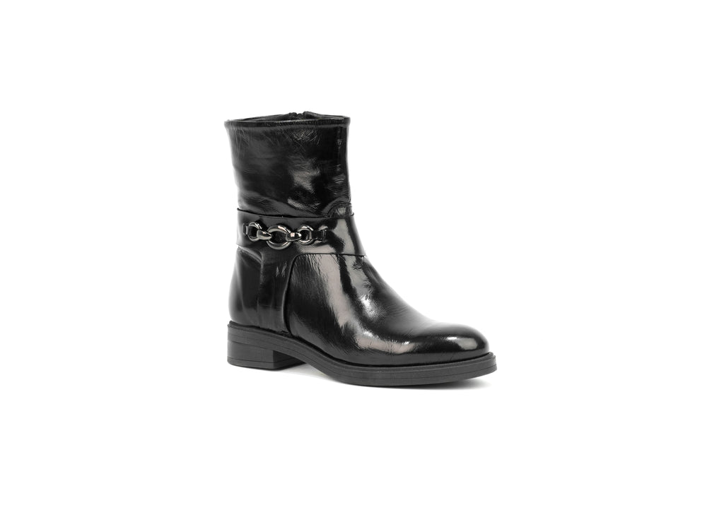Ankle Boot Nero Vittoria Luce – Florida Shoes