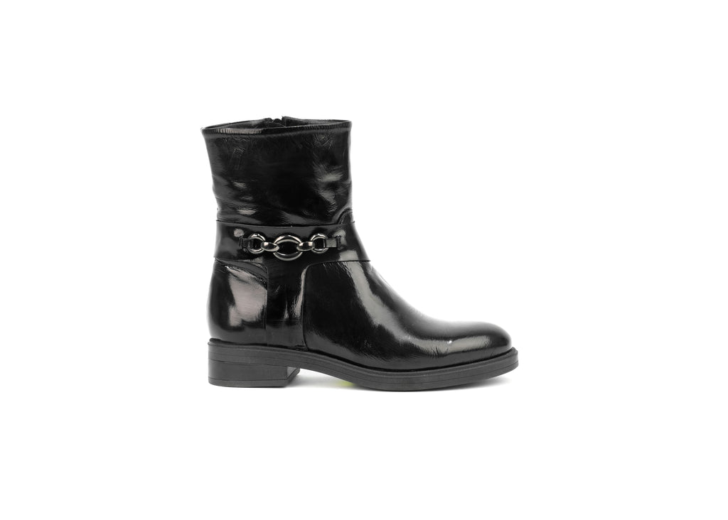 Ankle Boot Nero Vittoria Luce – Florida Shoes