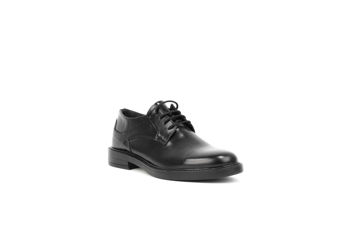 Derby Nero Lorenzo – Florida Shoes