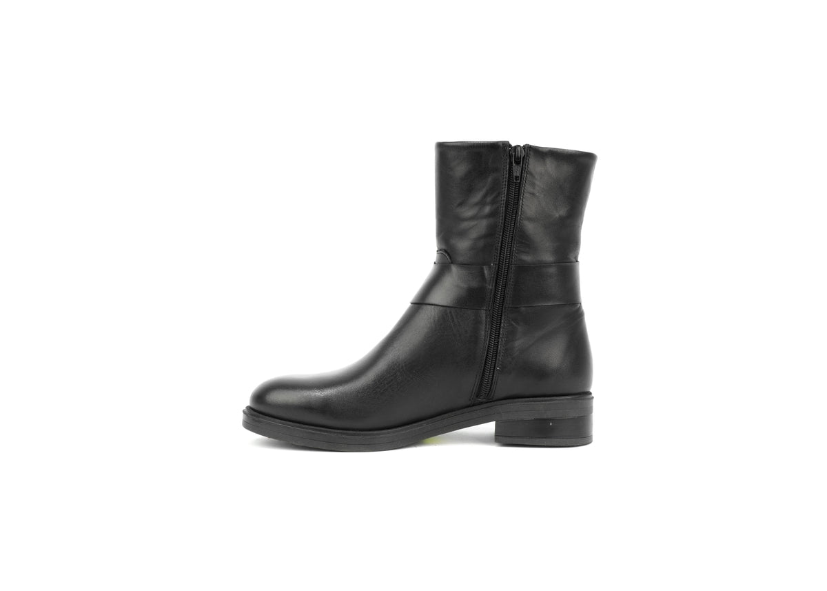 Ankle Boot Nero Vittoria Classica – Florida Shoes