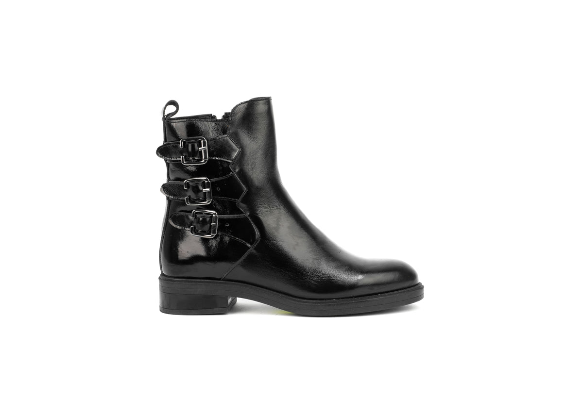 Ankle Boot Nero Martina Luce – Florida Shoes