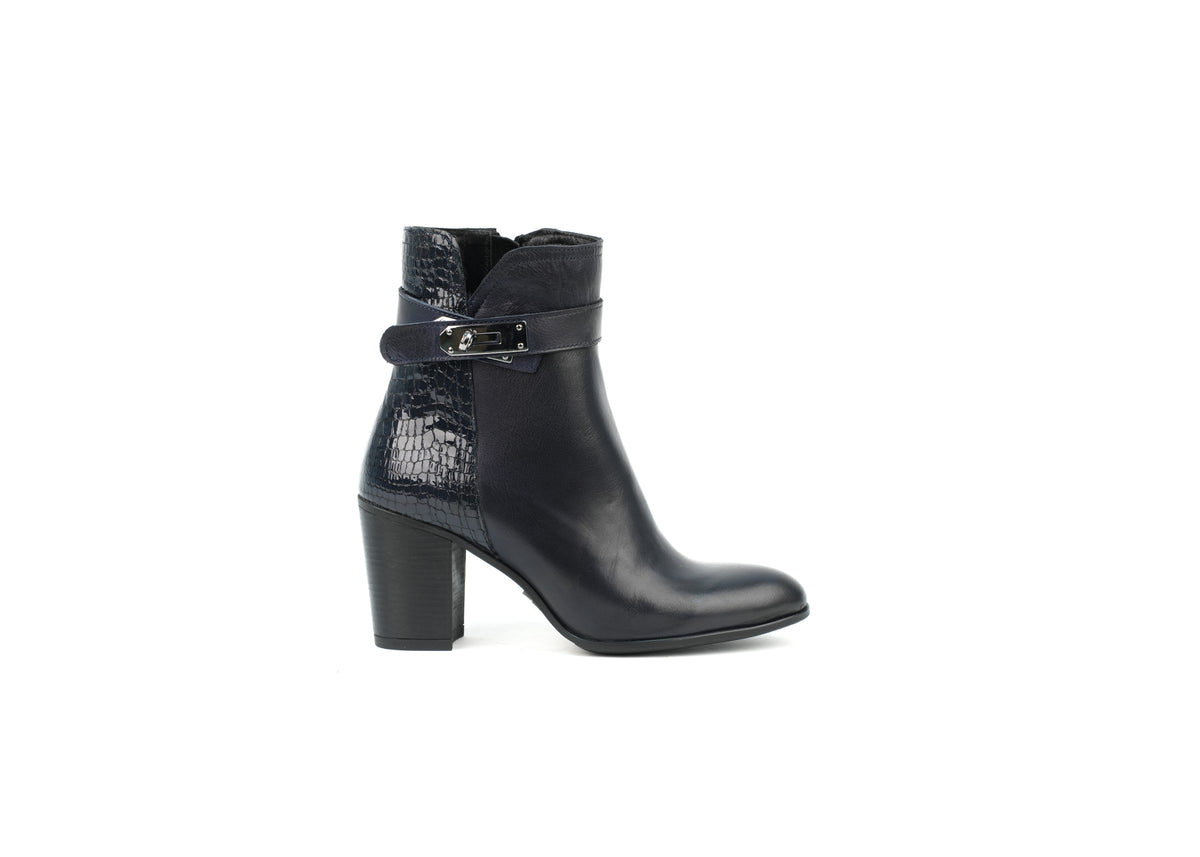 Ankle Boot Blu Caterina – Florida Shoes