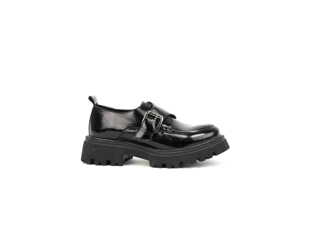 Monk Strap Nero Beatrice – Florida Shoes