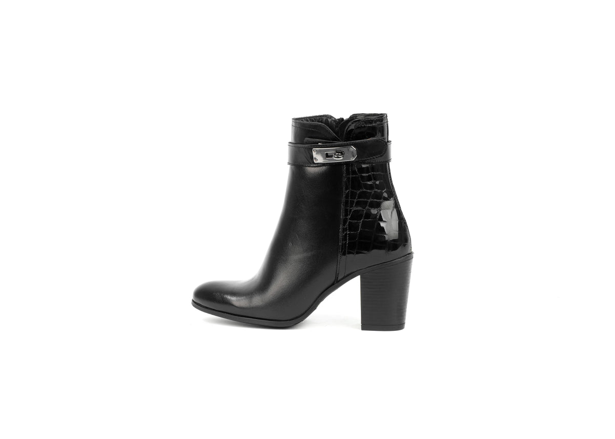 Ankle Boot Nero Caterina – Florida Shoes