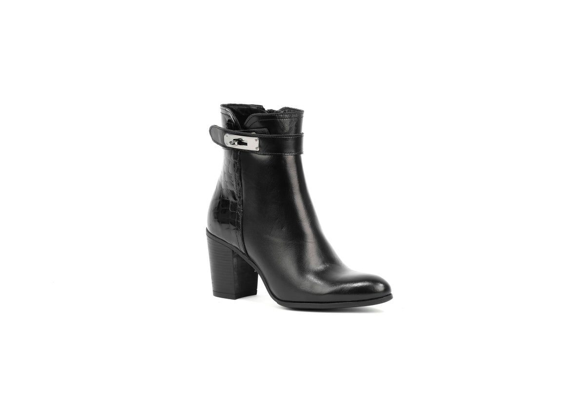 Ankle Boot Nero Caterina – Florida Shoes