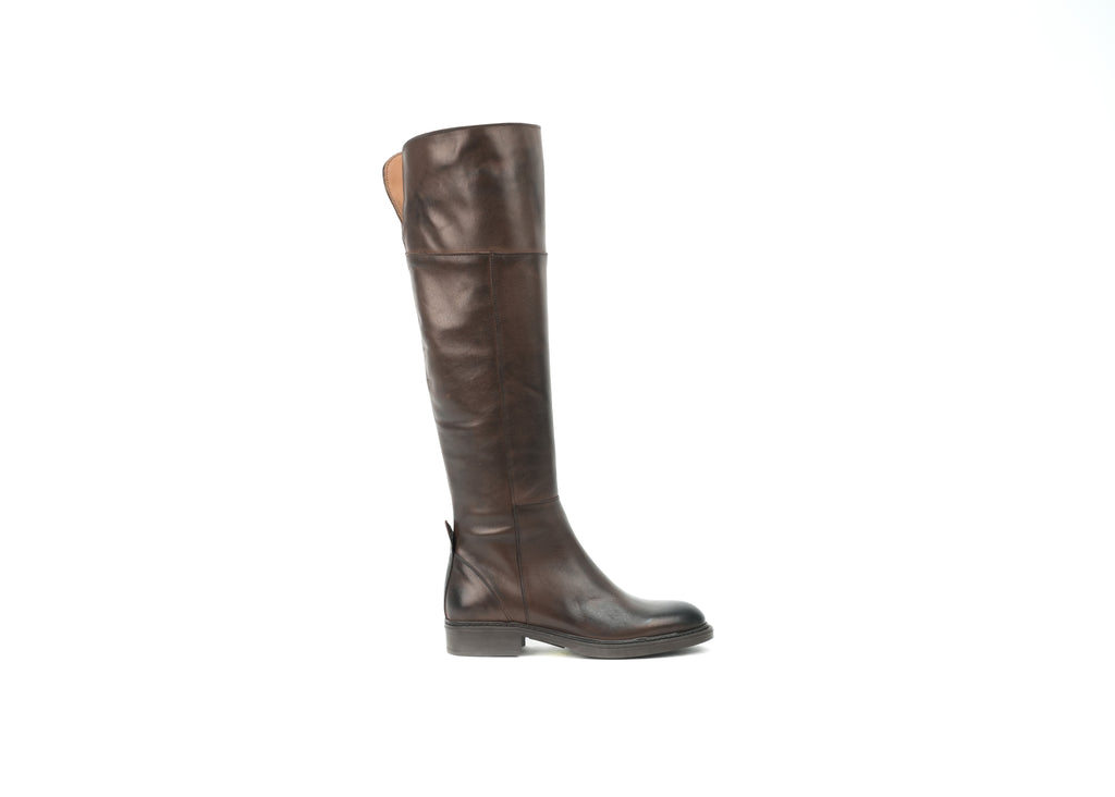 High Boot Marrone Emilia Classica – Florida Shoes