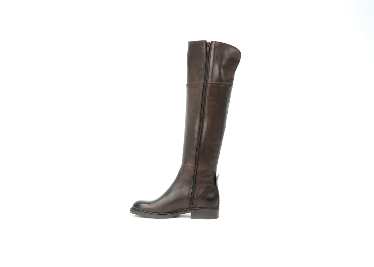 High Boot Marrone Emilia Classica – Florida Shoes