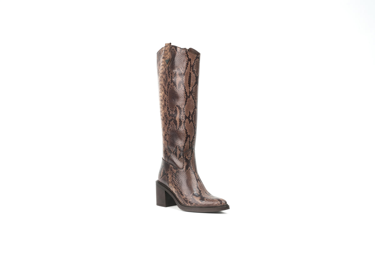 High Boot Taupe Violetta – Florida Shoes