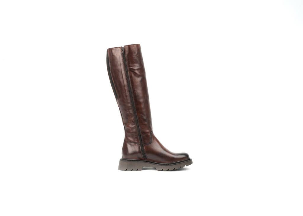 High Boot Marrone Antonella – Florida Shoes