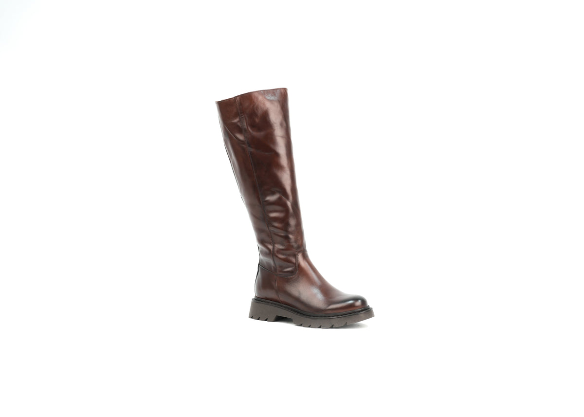 High Boot Marrone Antonella – Florida Shoes