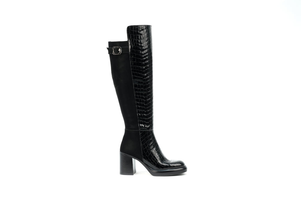 High Boot Nero Nicoletta Luce – Florida Shoes