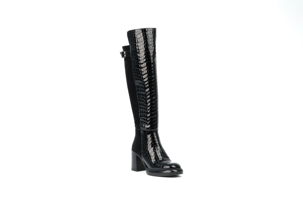 High Boot Nero Nicoletta Luce – Florida Shoes