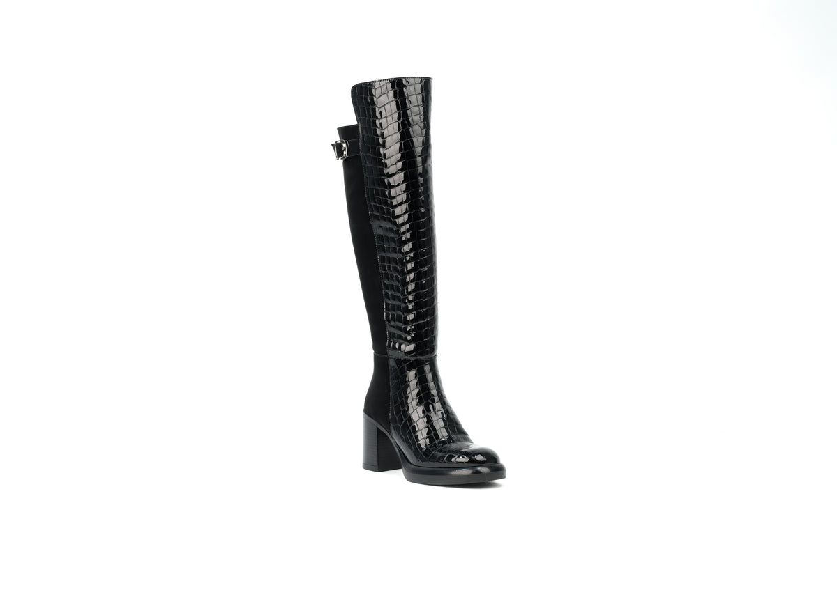 High Boot Nero Nicoletta Luce – Florida Shoes