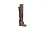 High Boot Marrone Nicoletta Luce – Florida Shoes