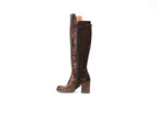 High Boot Marrone Nicoletta Luce – Florida Shoes