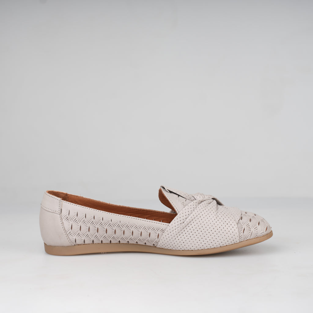 Ballerina Grigio Fiorella – Florida Shoes