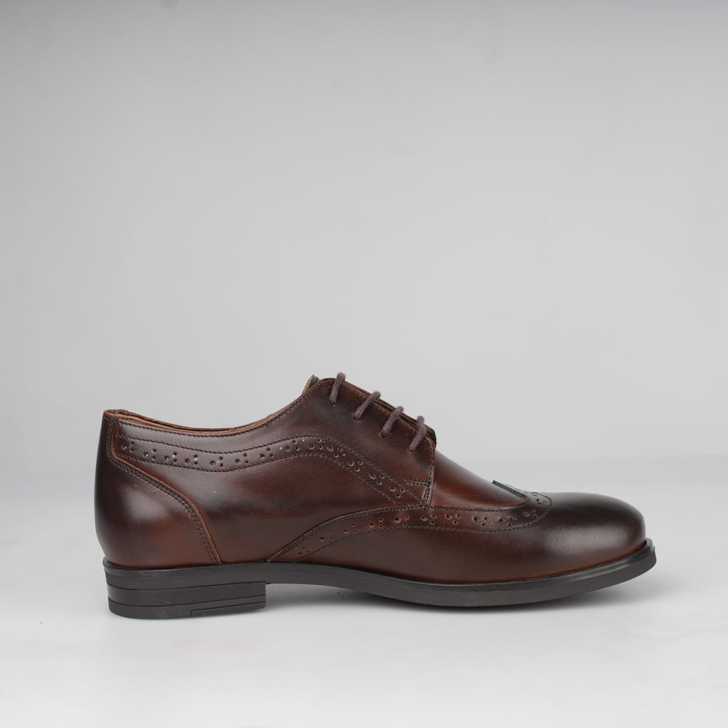 Oxford Marrone Eleganza – Florida Shoes