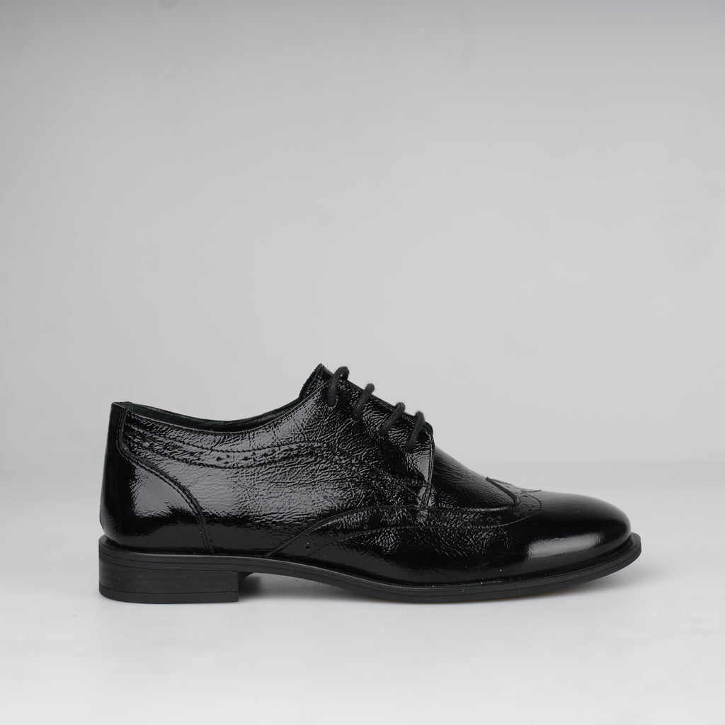 Oxford Nero Lucido Eleganza – Florida Shoes
