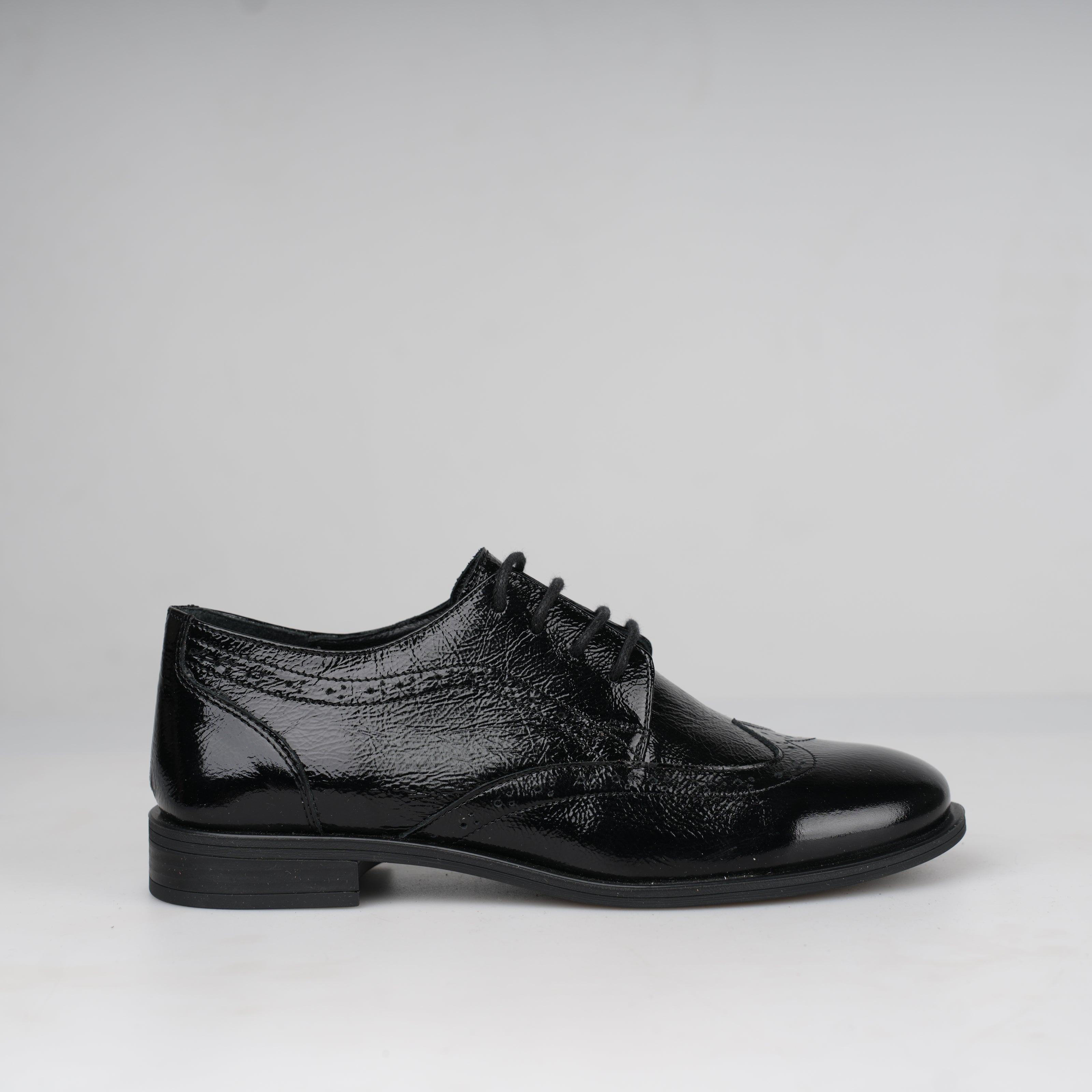 Oxford Nero Lucido Eleganza – Florida Shoes