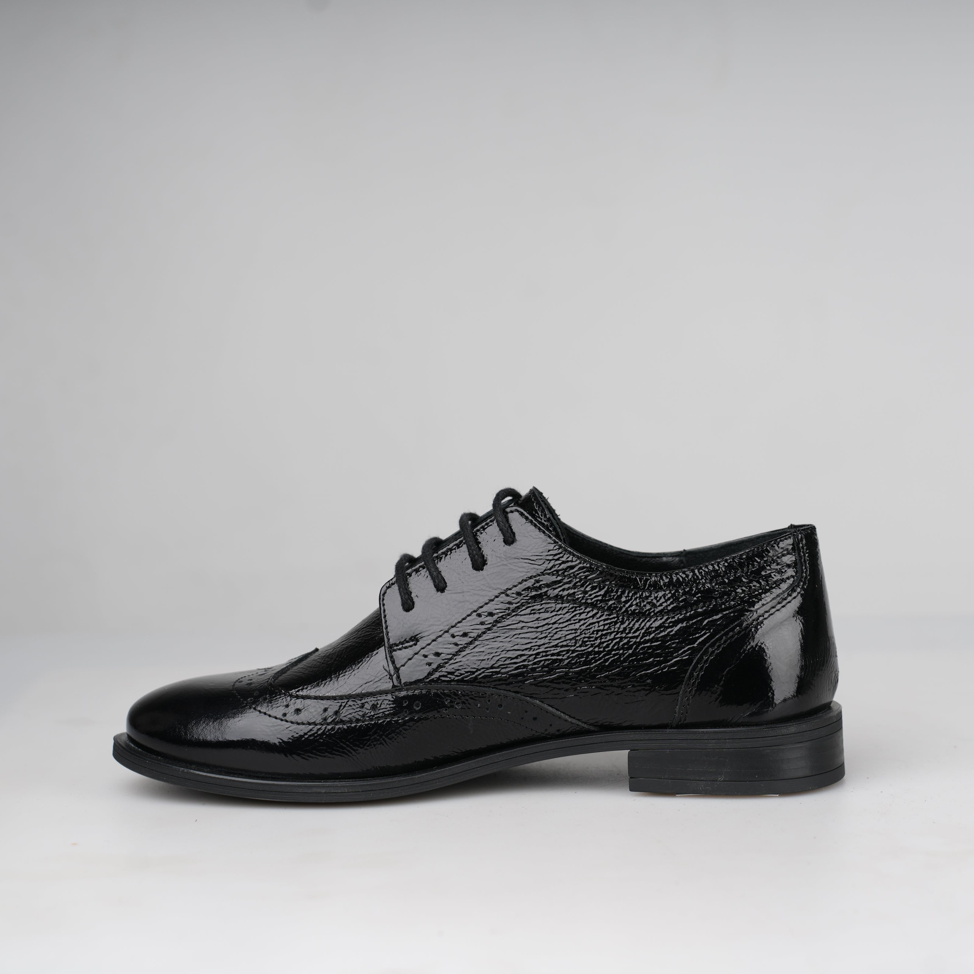 Oxford Nero Lucido Eleganza – Florida Shoes