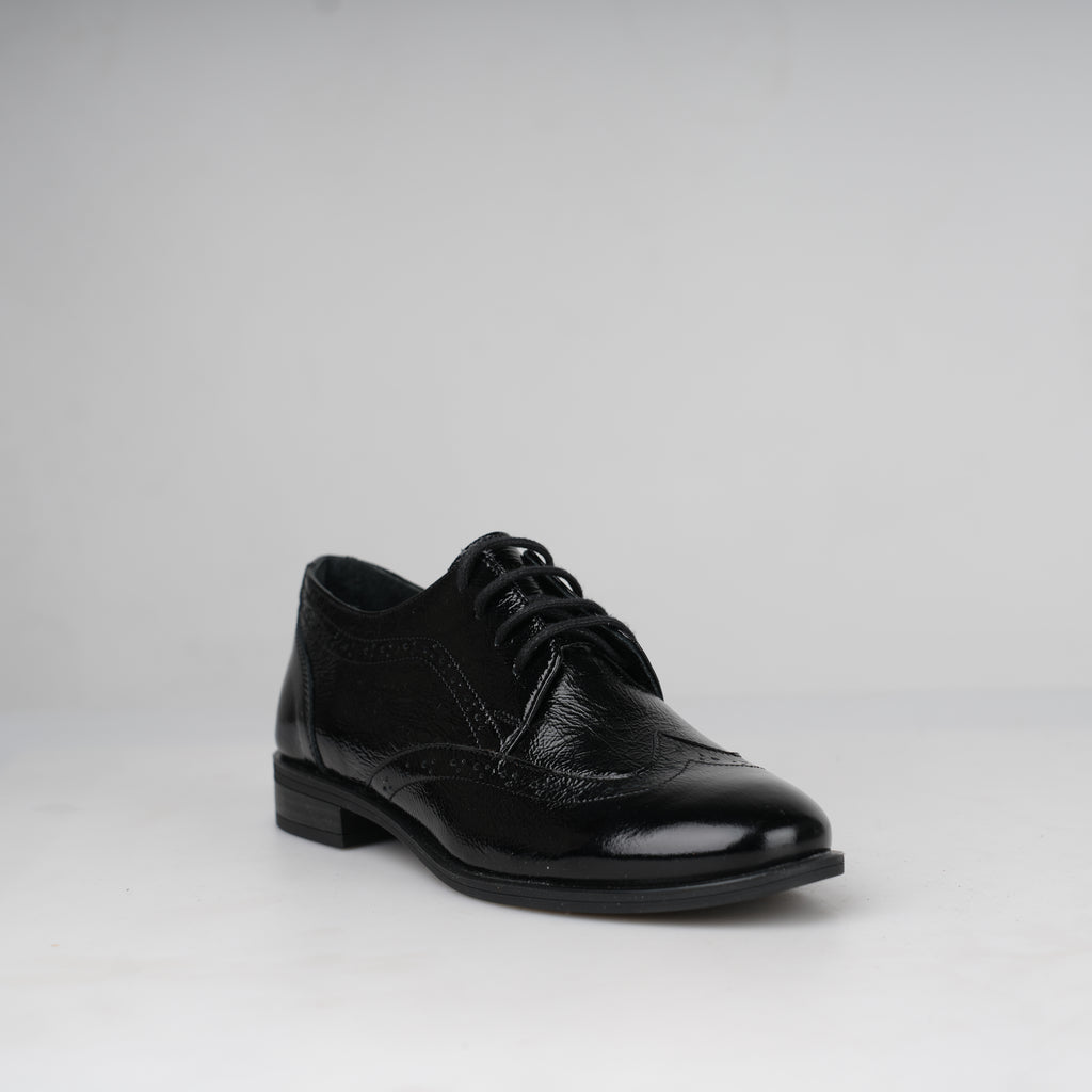 Oxford Nero Lucido Eleganza – Florida Shoes