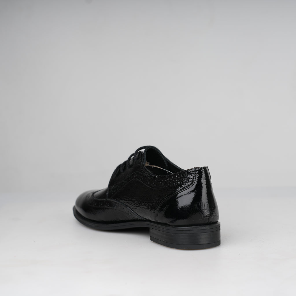 Oxford Nero Lucido Eleganza – Florida Shoes