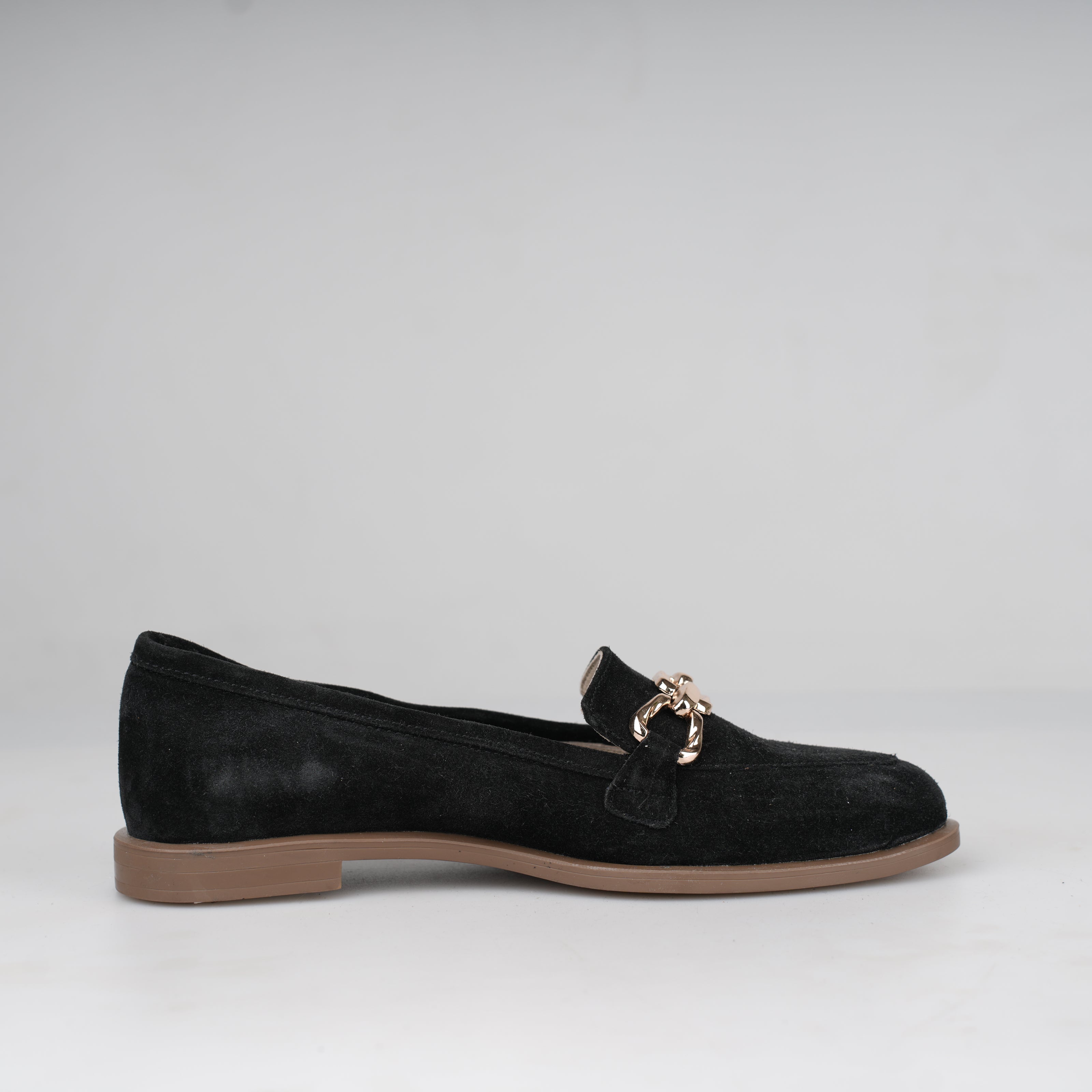 Loafer Nero Velour Venezia – Florida Shoes