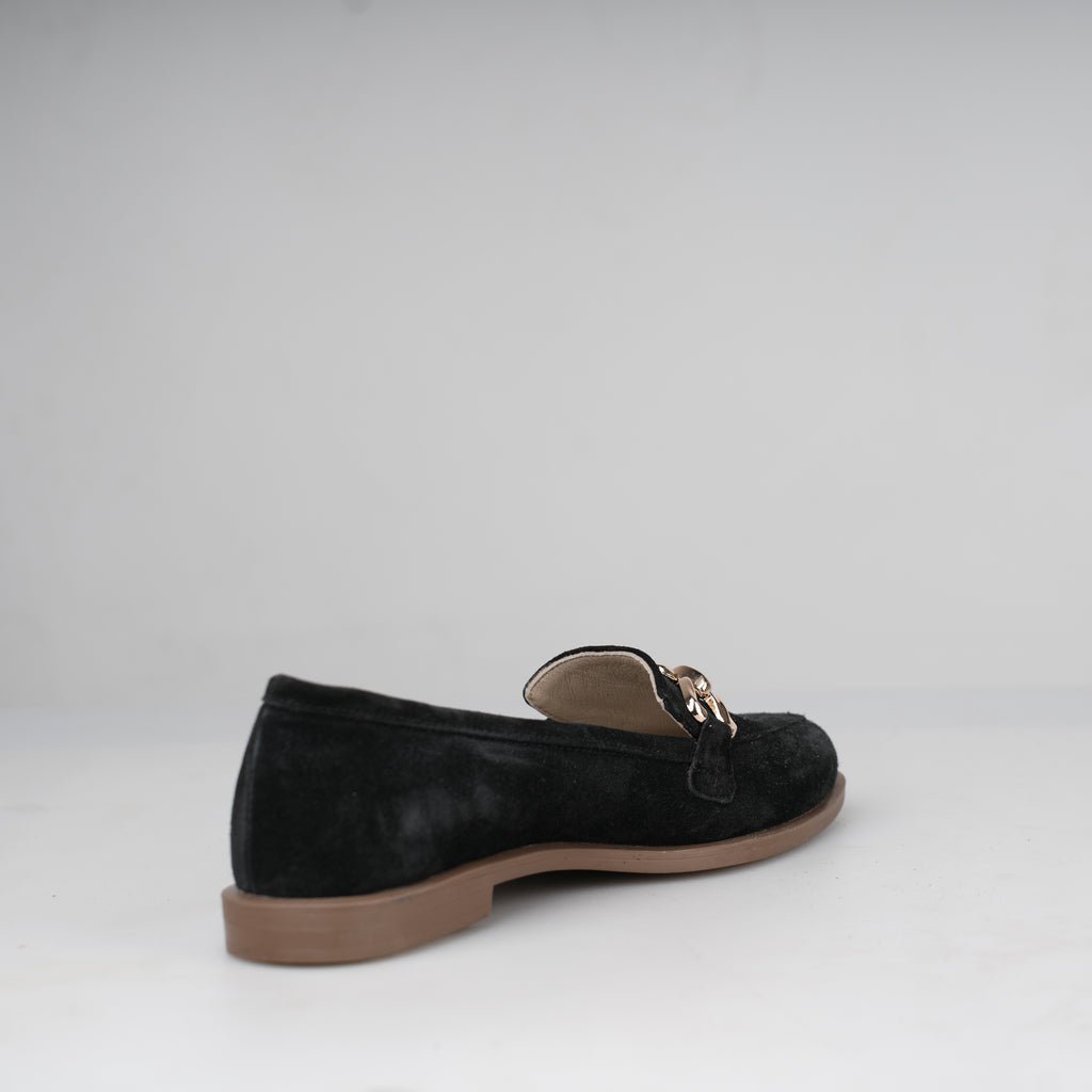 Loafer Nero Velour Venezia – Florida Shoes