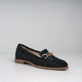 Loafer Nero Velour Venezia – Florida Shoes