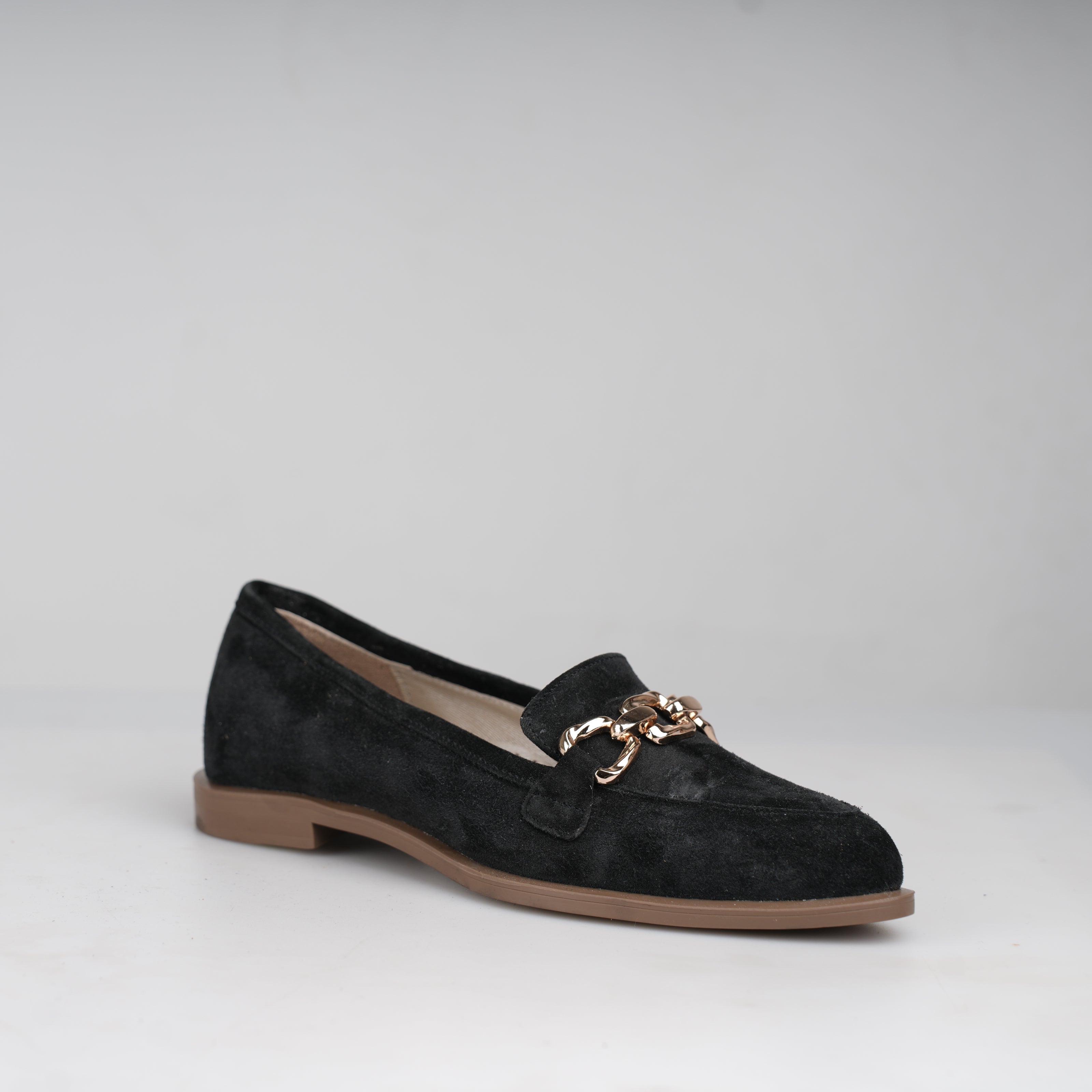 Loafer Nero Velour Venezia – Florida Shoes