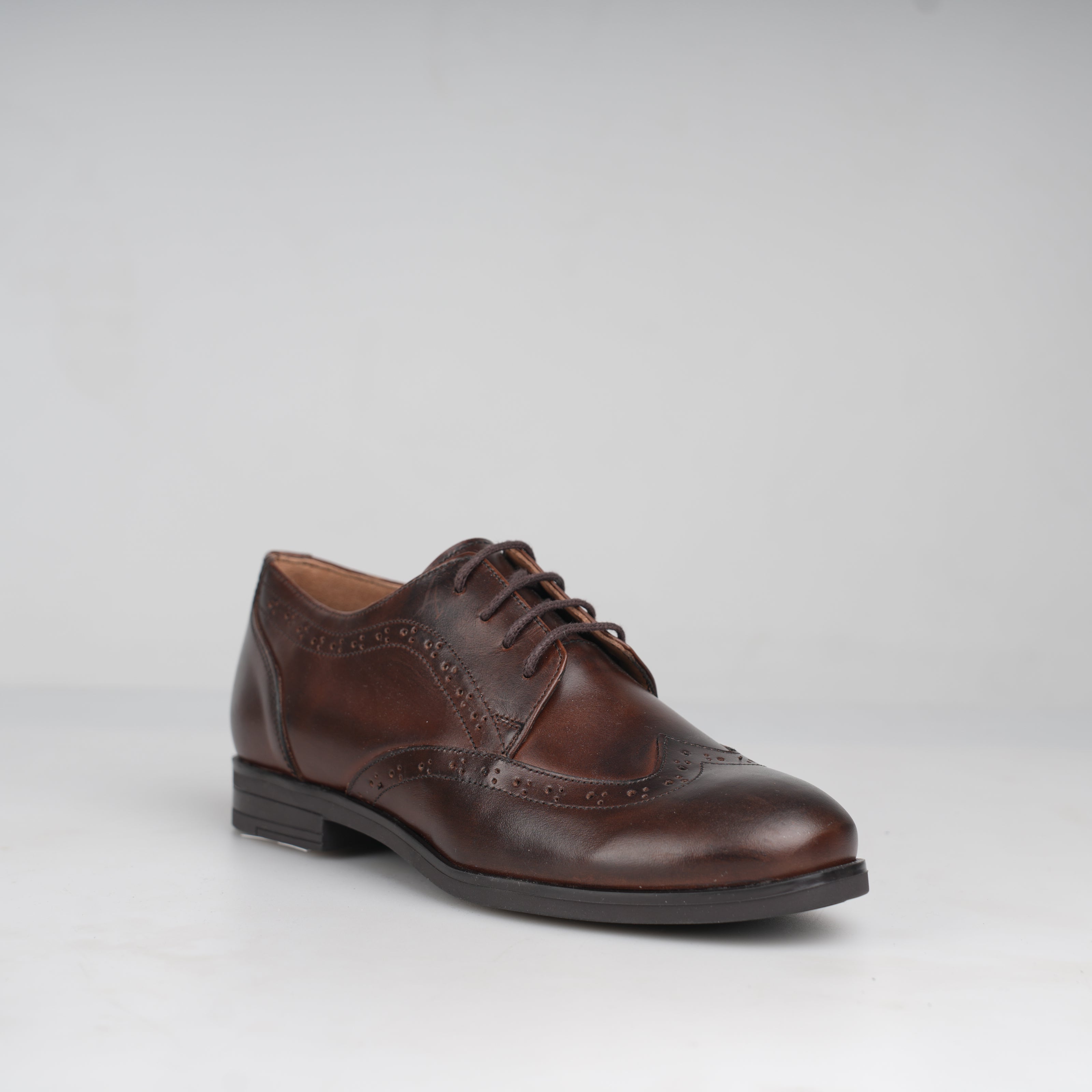 Oxford Marrone Eleganza – Florida Shoes