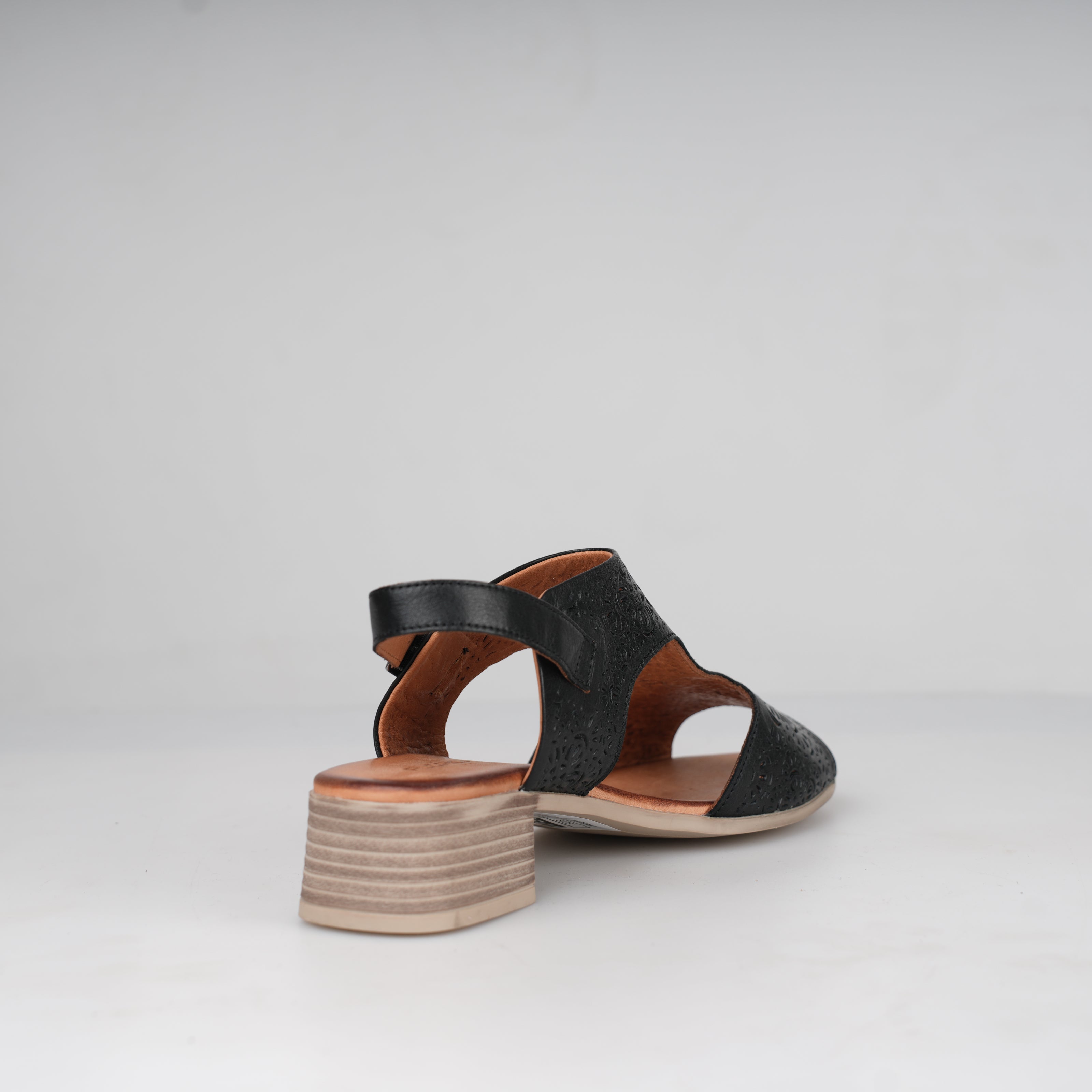 Sandal Nero Raffinata – Florida Shoes