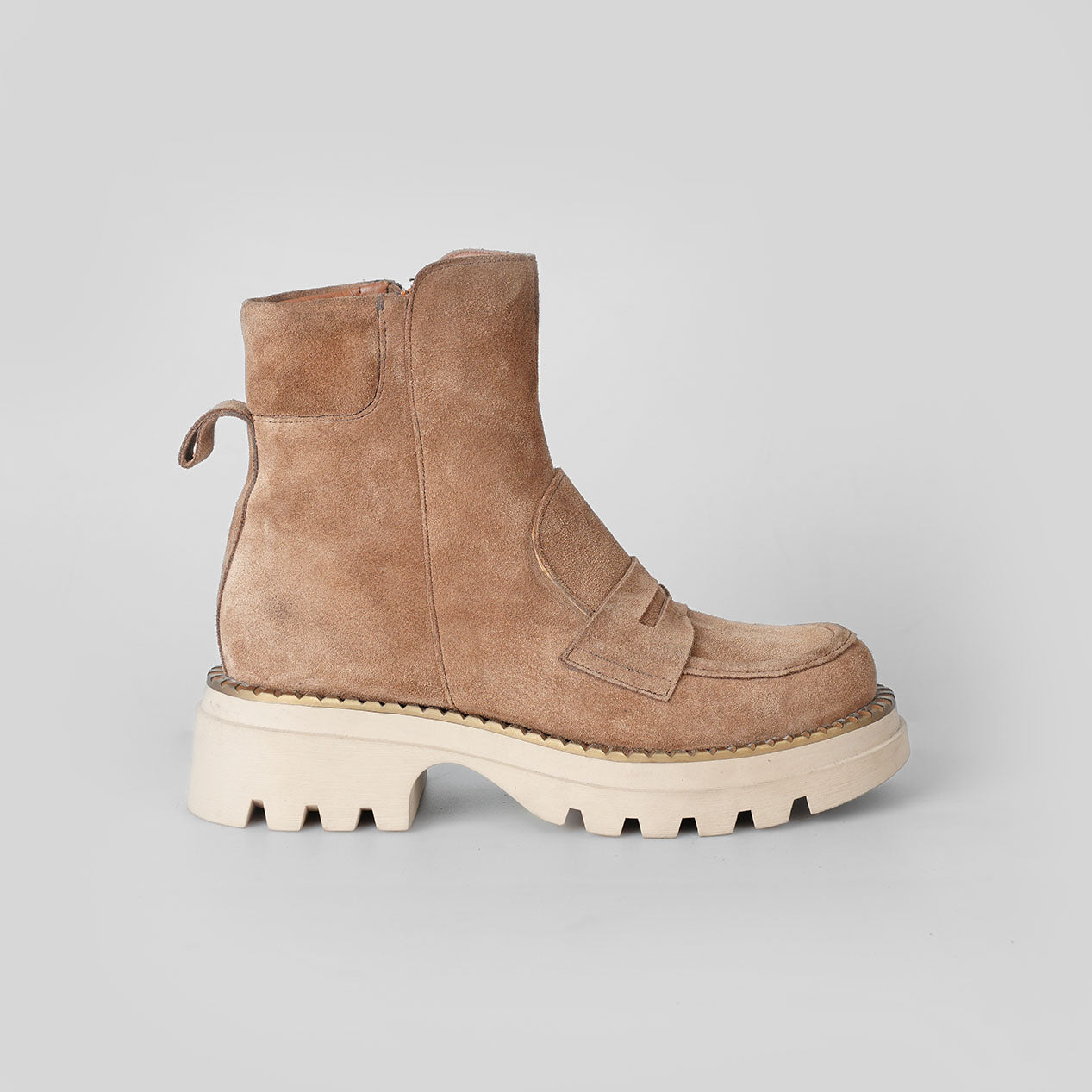 Loafer Suede Sand – Florida Shoes