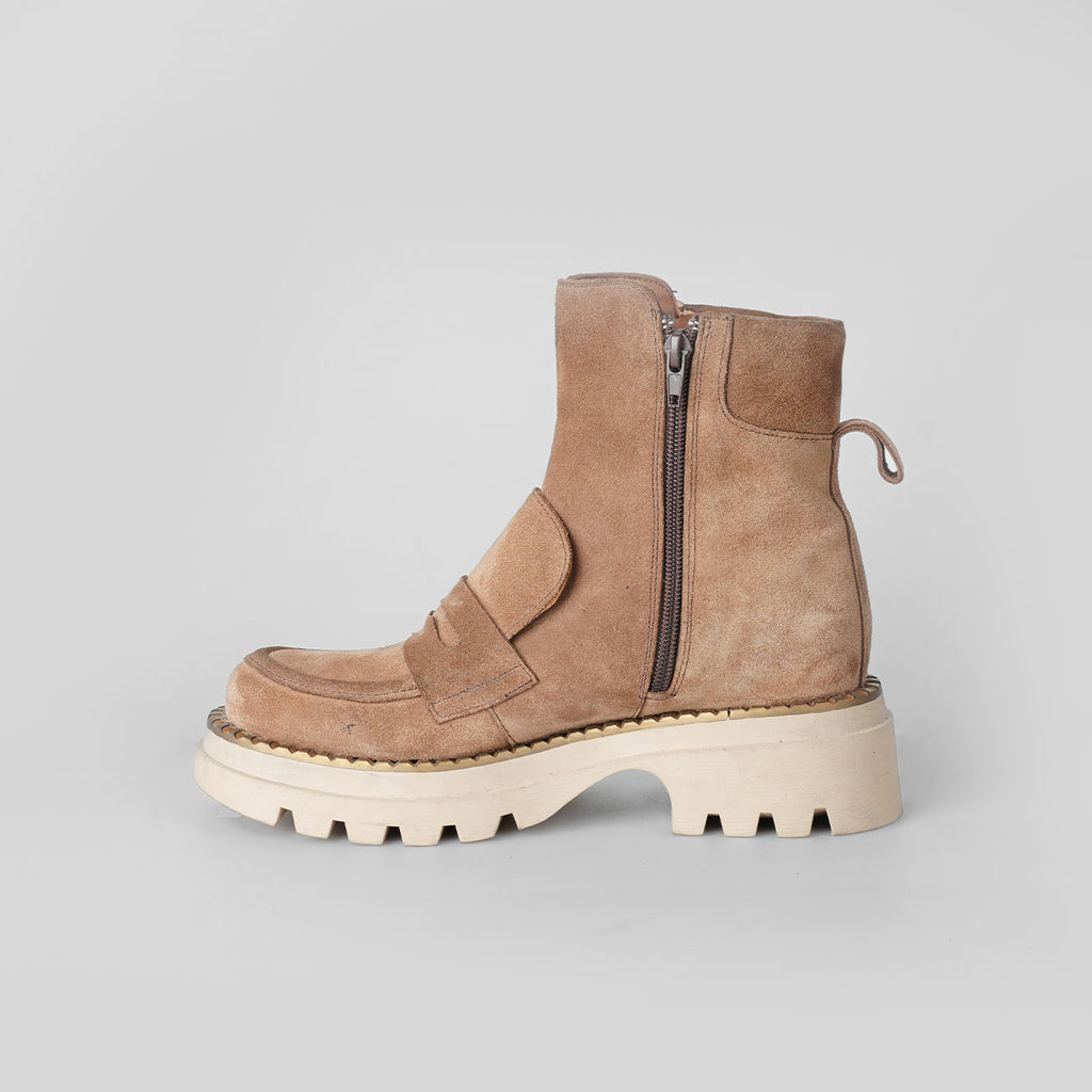 Loafer Suede Sand – Florida Shoes