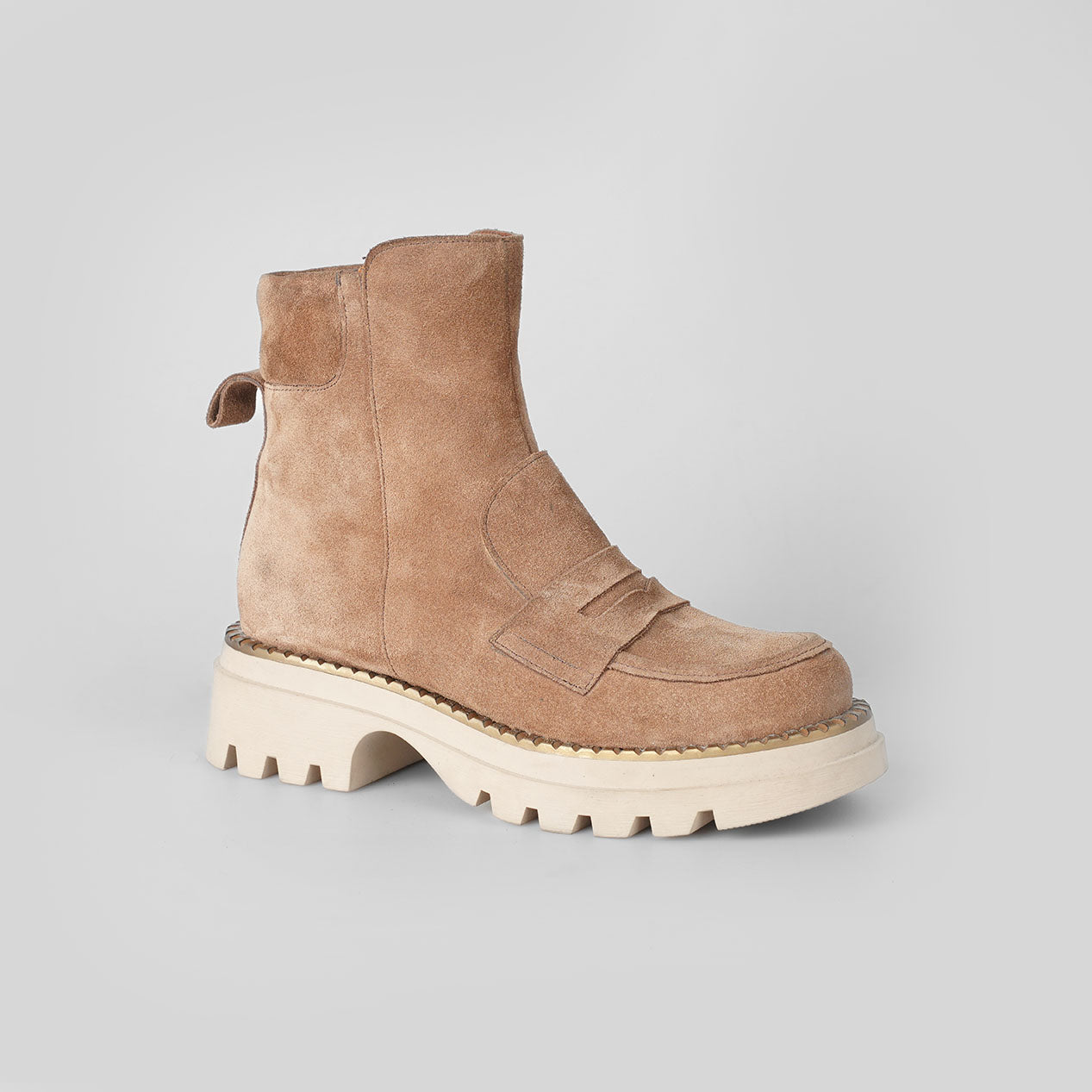 Loafer Suede Sand – Florida Shoes