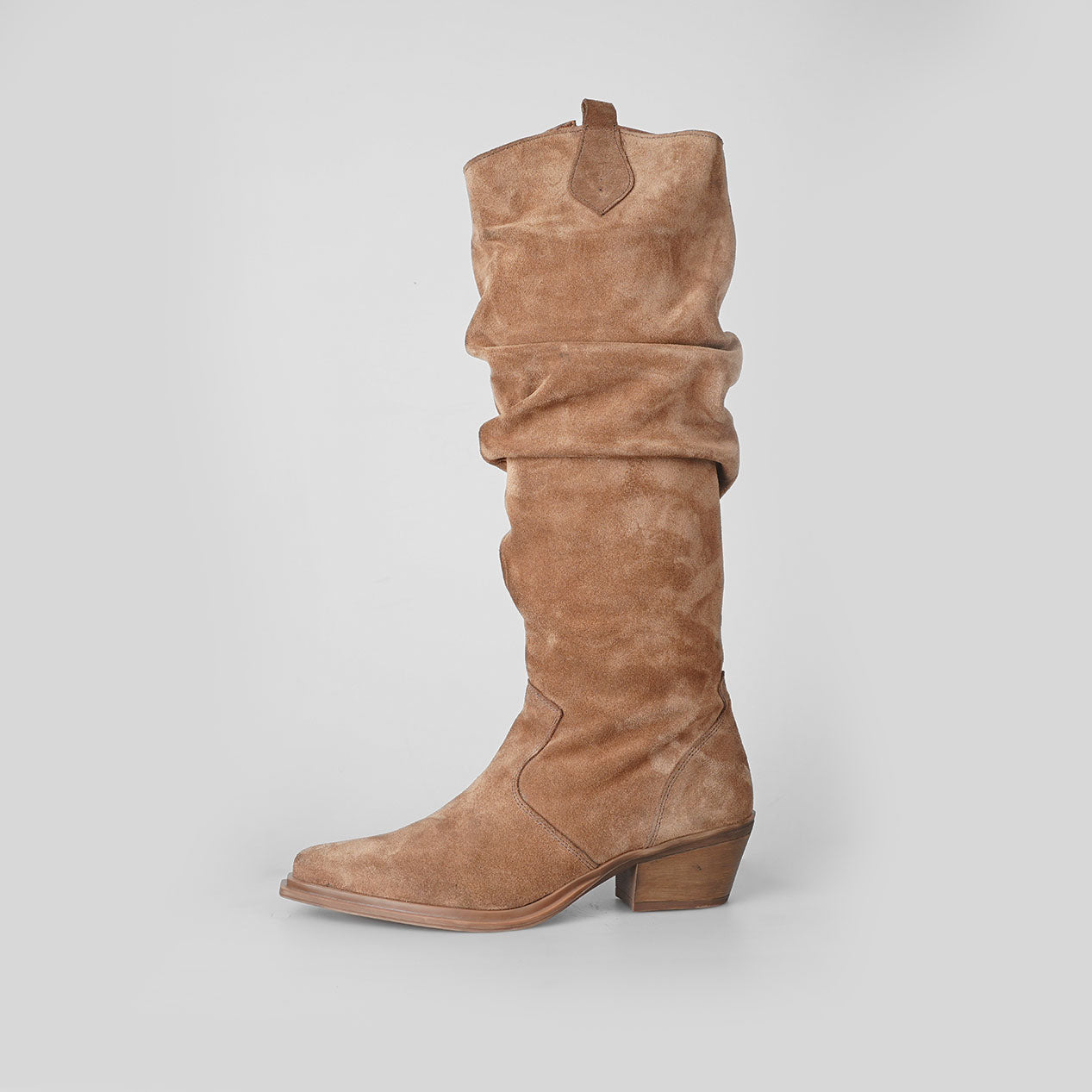 Savana Western Suede Tall – Florida Shoes