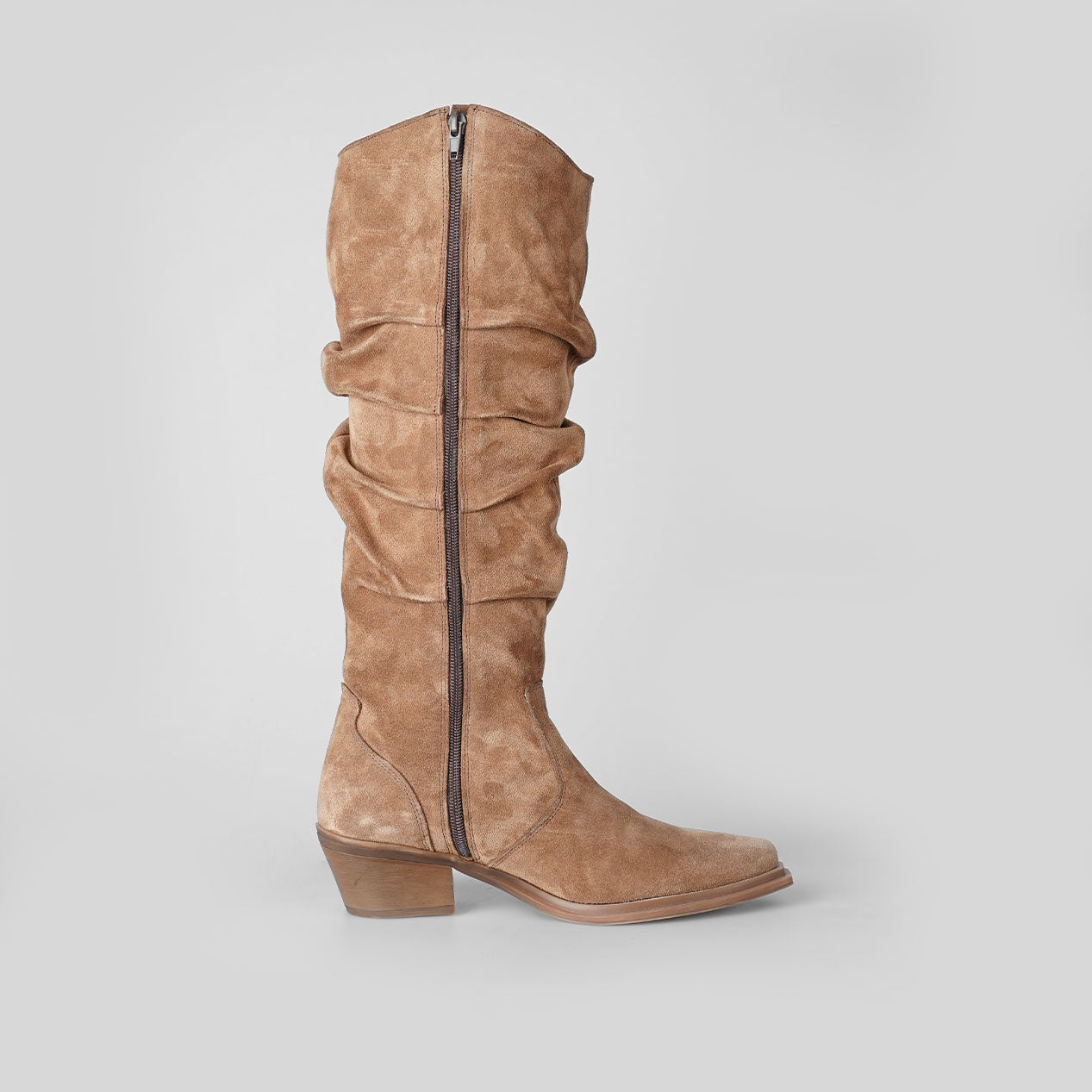 Savana Western Suede Tall – Florida Shoes