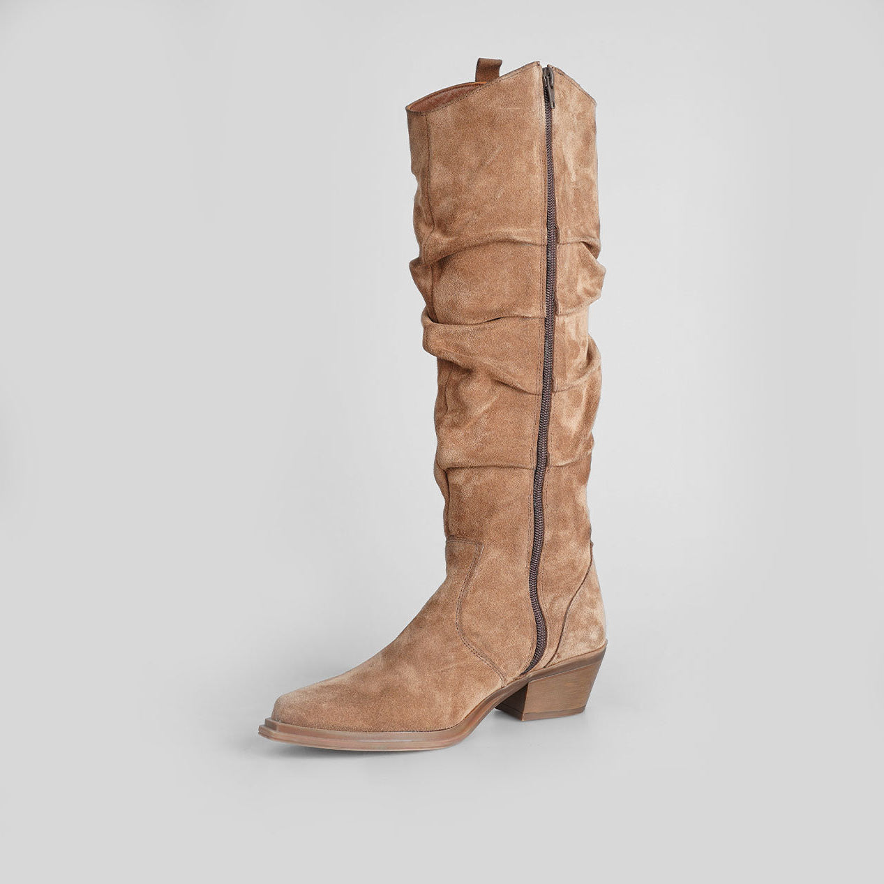 Savana Western Suede Tall – Florida Shoes
