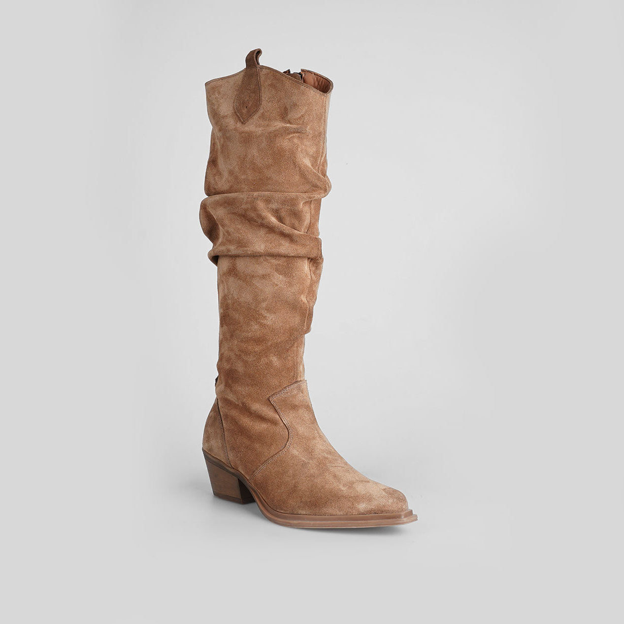 Savana Western Suede Tall – Florida Shoes